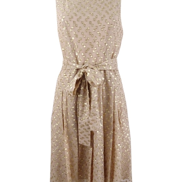 Tommy Hilfiger NWT ($139) A-Line Dot Shimmer Dress - Picture 2 of 7